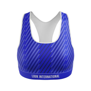 Soutien-gorge de sport pour femmes, conception de logo personnalisé, sublimation, gym, fitness, yoga, entraînement, vêtements de sport, performance, fabricant en gros - Product Image 1
