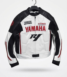 Men’s CE Level 2 Cowhide Leather Moto <b>Racing</b> <b>Jacket</b>/Chaqueta Motorcycle Track Protective Riding Approved Gear - Product Image 2