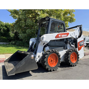 Bobcat S450 compact skid steer loader for sale used reliable construction equipment diesel machine - Product Image 6