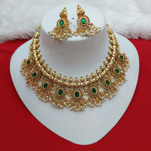 Jewelemarket Elegant Pota Stone and <b>Pearl</b> <b>Necklace</b> <b>Set</b> Fine Jewelry 10575430DP - Product Image 2