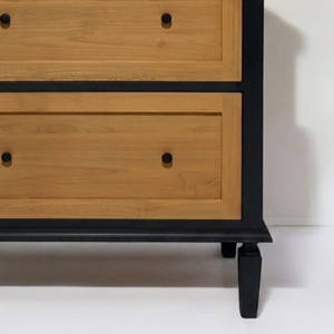 Popular Teak Wood <b>Sideboard</b> Direct Factory Wholesale Premium Solid Wood Dining Buffet <b>Cabinet</b> Sustainable Storage Credenza - Product Image 2