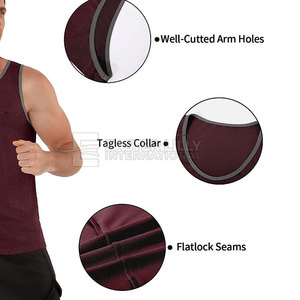Ropa Deportiva Cómoda para Gimnasio, Camiseta sin Mangas para Hombre, Ropa Deportiva a Bajo Precio en Existencia, Camiseta sin Mangas para Hombre - Product Image 4