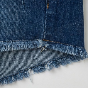 Hole Tassel Womens <b>Denim</b> Shorts <b>Stretch</b> Slim Fit Summer Casual Streetwear Fashionable Apparel Stylish Trendy Outfit Item - Product Image 6
