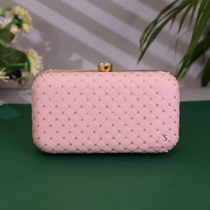 Sequins Designs Powder Pink Color Clutch <b>Bag</b> Purse Evening Clutch <b>Bag</b> with Detachable Chain Strap for Wedding Haldi mehndi <b>Gift</b> - Product Image 5
