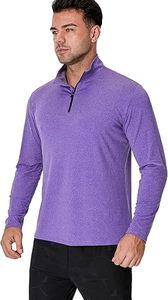 Chemises de sport à manches longues pour hommes, sweat-shirt à demi-zip, hauts de fitness pour le jogging, respirants, compressifs, pour la course à pied - Product Image 4