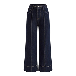 Jeans en denim pour femmes, vente en gros, personnalisables, jeans délavés, jeans à strass - Product Image 3