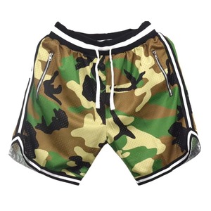 Pantalones Cortos Personalizados para Hombre con Borde Crudo, 100% Poliéster, Impermeables, Antiarrugas, Transpirables, para Correr, con Bordado - Product Image 1