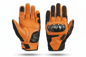 Gants de moto de haute qualité, résistants, à doigts entiers, antidérapants, respirants, pour la course, équipement de sécurité pour moto - Product Image 4