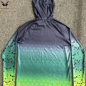 Sudadera con Capucha de Pesca de Manga Larga de Alto Rendimiento, Secado Rápido, Protección UPF 50, Antimicrobiana, para Uso en Agua Salada - Product Image 4