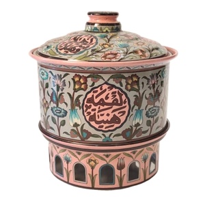 Marmite en métal nouvellement Concept Chef équipement chauffe-plat mariage récipient alimentaire Pot affichage décoration casserole - Product Image 1