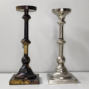 Pillar <b>Candle</b> Holder Aluminium Modern Design for Wedding and Easter Party Centerpiece Home Decoration - Product Image 3