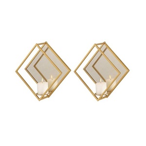 Porte-bougie de qualité supérieure, fait main, en fer, design moderne, forme ronde, à prix compétitif - Product Image 6