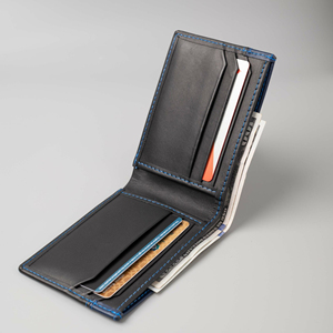 Carteras de Cuero Genuino de Alta Calidad al por Mayor, Tarjetero Multifuncional, Cartera de Cuero Genuino Hecha a Mano para Hombre - Product Image 6