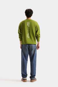 เสื้อสเวตเชิ้ตสีพื้นสำหรับผู้ชาย – เสื้อพูลโอเวอร์สำหรับฤดูหนาวที่สวมใส่สบาย - Product Image 2