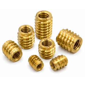 Inserts filetés hélicoïdaux en laiton de qualité supérieure pour des solutions de fixation robustes et durables - Product Image 1