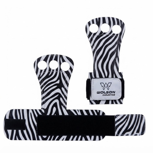 Agarraderas de Gimnasia Ajustables y Resistentes, Protectores de Palma Transpirables para Entrenamiento con Barra de Dominadas, Levantamiento de Pesas y Fitness Funcional - Product Image 1