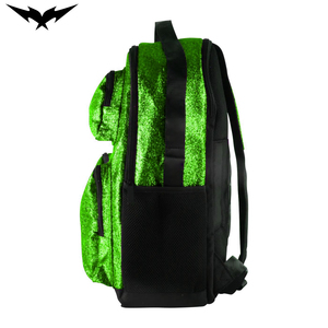 Sac à dos de cheerleading de haute qualité, broderie personnalisée Glitter Dream, strass, fermeture éclair, grande capacité avec fermeture éclair - Product Image 2