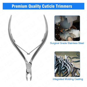 Coupe-cuticules professionnel en acier inoxydable de qualité supérieure, coupe-ongles aiguisé pour le soin des ongles des doigts et des orteils, outil de beauté professionnel - Product Image 6