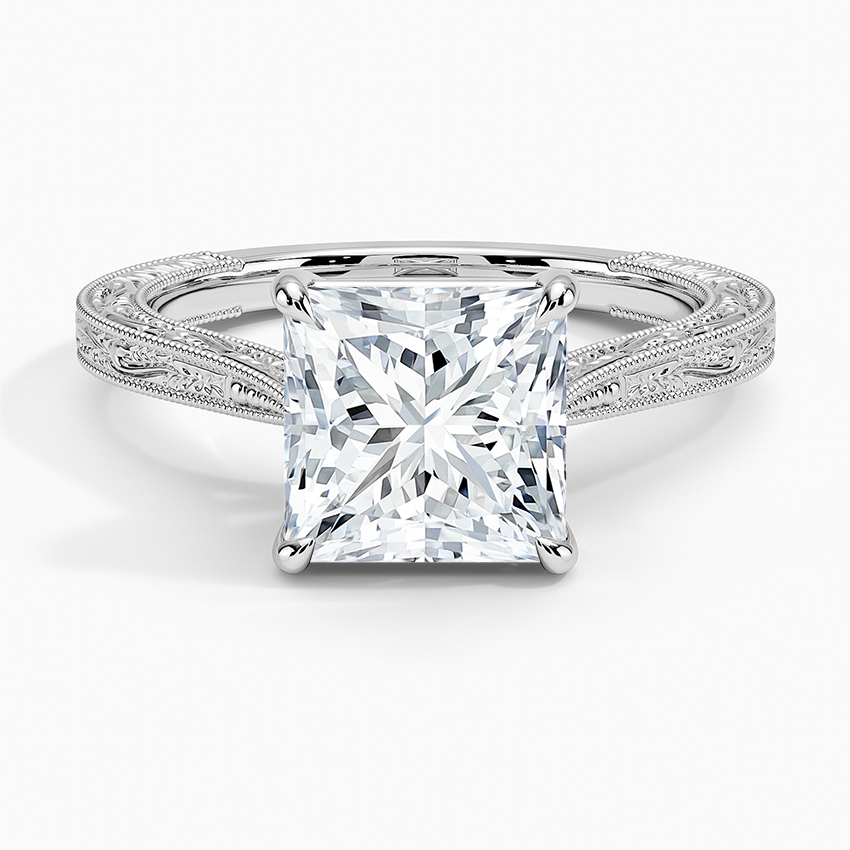 White Gold Plated
