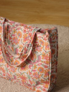 Wholesale Assorted Cotton Tote Bag Mix Floral Print HandBlock Indian Handmade <b>Handbag</b> - Product Image 4