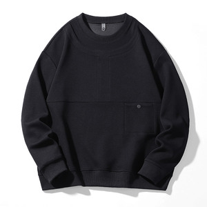 Sudaderas de Talla Grande para Hombre, Diseño Personalizado, Tejido de Punto Ecológico, Sudadera de Manga Larga para Primavera - Product Image 3