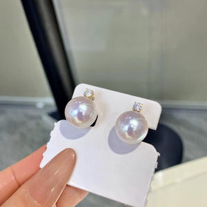 ต่างหูมุกน้ำจืดธรรมชาติสไตล์บาซาร์ยุโรป-อเมริกา หรูหราเบาๆ สไตล์บาโรกย้อนยุค - Product Image 2