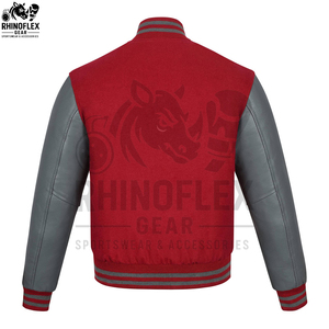 New Stylish Different Color Men's <b>Leather</b> Letterman <b>Jacket</b> In <b>Real</b> <b>Leather</b> & Wool Stylish <b>Leather</b> Varsity <b>Jacket</b> - Product Image 3