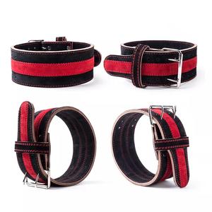 Cinturón de Powerlifting GAF de Cuero Genuino de Una Sola Hebilla, Soporte Lumbar para Gimnasio, Entrenamiento de Fuerza y Levantamiento de Pesas - Product Image 5