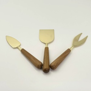 Stainless Steel <b>Cheese</b> Knife <b>Set</b> With Branch Handle Durable Metal <b>Cheese</b> Tools For Hotel Restaurant Supplies - Product Image 4