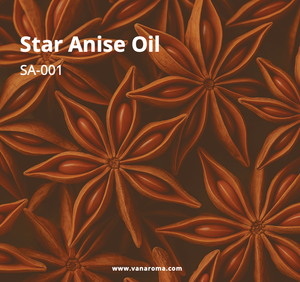 Aceite Esencial de Anís Estrellado 100% Puro Destilado al Vapor SA-001 para Aromaterapia Van Aroma - Product Image 2