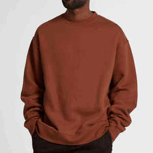 Sudadera Personalizada para Hombre, Cuello Redondo, Tejido Grueso, 600 g/m², Estilo Urbano, para Marcas de Ropa, MOQ Bajo, Venta al Por Mayor - Product Image 5