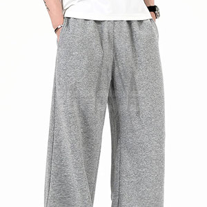 Pantalon homme style nouveau pour usage extérieur, lavé, de qualité supérieure, couleur unie, coupe ample, à prix avantageux - Product Image 2