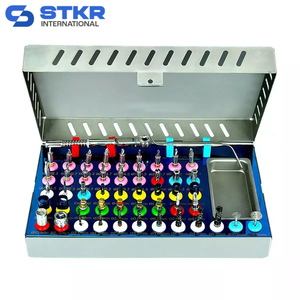 Kit Universal de Implantes Dentales de Acero Inoxidable, 50 Piezas, Expansor de Hueso, Brocas Cónicas de Compresión - Product Image 1