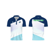 Camiseta Deportiva de Pickleball con Cuello en V, Unisex, de Spandex/Algodón, Manga Tres Cuartos, Antibacteriana, Transpirable y de Secado Rápido para Jugadores