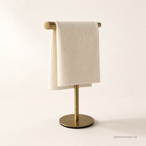 Minimalist Modern Standing Stainless Steel Towel <b>Rack</b> Single Tier Base Bathroom Towel Holder Storage <b>Rolled</b> Towel Organizer - Product Image 1
