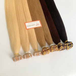 Venta al por mayor 100% Extensiones de Cabello Humano Virgen Remy de Doble Dibujado de Alta Calidad con Cinta Estilo de Origen Vietnamita Precio Competitivo - Product Image 1