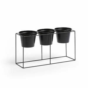 Jardinière en métal résistant à la rouille pour marque privée, idéale pour jardin extérieur, balcon, terrasse – Pot de fleurs décoratif – Vente en gros - Product Image 2