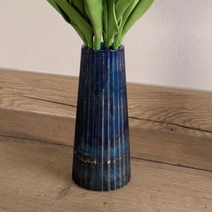 RR ENTERPRISES Modern Resin Vase for Minimalist Interior Decor for <b>Dried</b> <b>Flowers</b> & Plants - Product Image 5