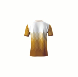 T-shirt en jersey à manches courtes pour homme avec logo frontal par sublimation, 180 grammes, respirant, imprimé graphique coloré, tissu premium - Product Image 3