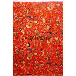 Precio al por mayor: Nueva colcha Kantha floral multicolor 100% algodón puro hecha a mano en India, estilo bohemio, disponible para cama. - Product Image 6