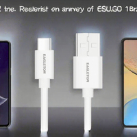 Câble de charge USB-A vers Type-C QC3.0 à charge rapide 3A en PVC 1,2 m