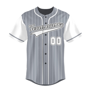 Maillot de baseball d'entraînement personnalisé avec logo, manches courtes, coupe confortable, tenue de club, service OEM en gros, uniforme d'équipe de baseball - Product Image 3