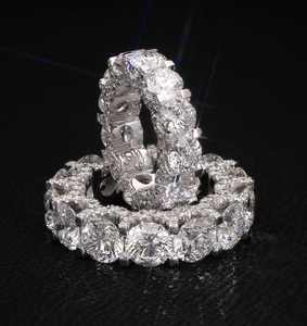 Bague de mariage minimaliste en argent 925 plaqué or rose avec moissanite taille classique, fabrication indienne, bijoux fins pour usage quotidien, disponible à l'exportation - Product Image 1