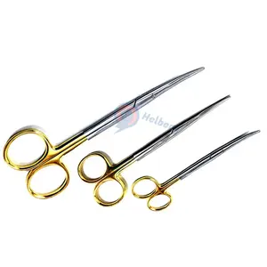13cm Medical Surgery Uses Curved Shape Surgical Scissors Use In Hospital