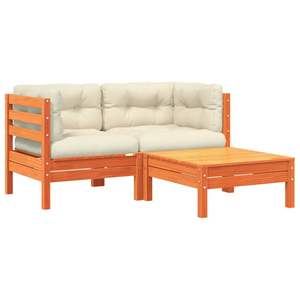 Divano Modulare da Giardino in Stile Rustico Rettangolare con Design Elegante - Product Image 2