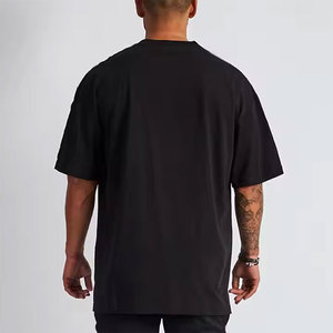 เสื้อยืดคอกลมทรงหลวมสำหรับผู้ชายรุ่นใหม่ปี 2025 คุณภาพสูง ผ้าฝ้าย 100% แขนสั้น พิมพ์ลายกราฟิกเท่ๆ  รับสกรีนโลโก้ - Product Image 3