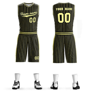 Ensemble de maillot et short de basketball unisexe, coupe performance, respirant, séchage rapide, pour entraînement et match, vêtements de sport personnalisables, haute performance - Product Image 1