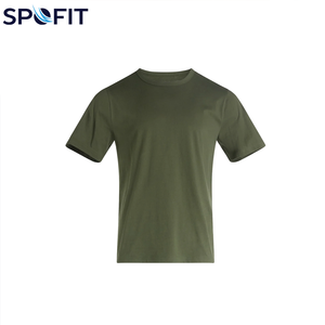 T-shirts pour hommes en coton 100% tricoté respirant, imprimés sur mesure, style tendance, haute qualité, vente en gros, vêtements de sport confortables - Product Image 2