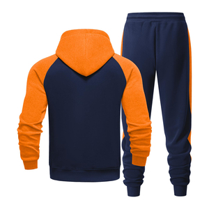 Survêtement décontracté à capuche pour homme de qualité supérieure, avec cordon de serrage, séchage rapide, respirant, polyester/coton, élégant, pour la course et l'entraînement - Product Image 3