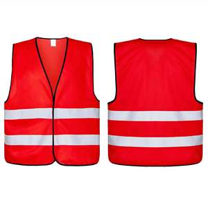 Gilet de sécurité de haute qualité, durable, style unique, haute visibilité, en polyester, pour la construction - Product Image 4